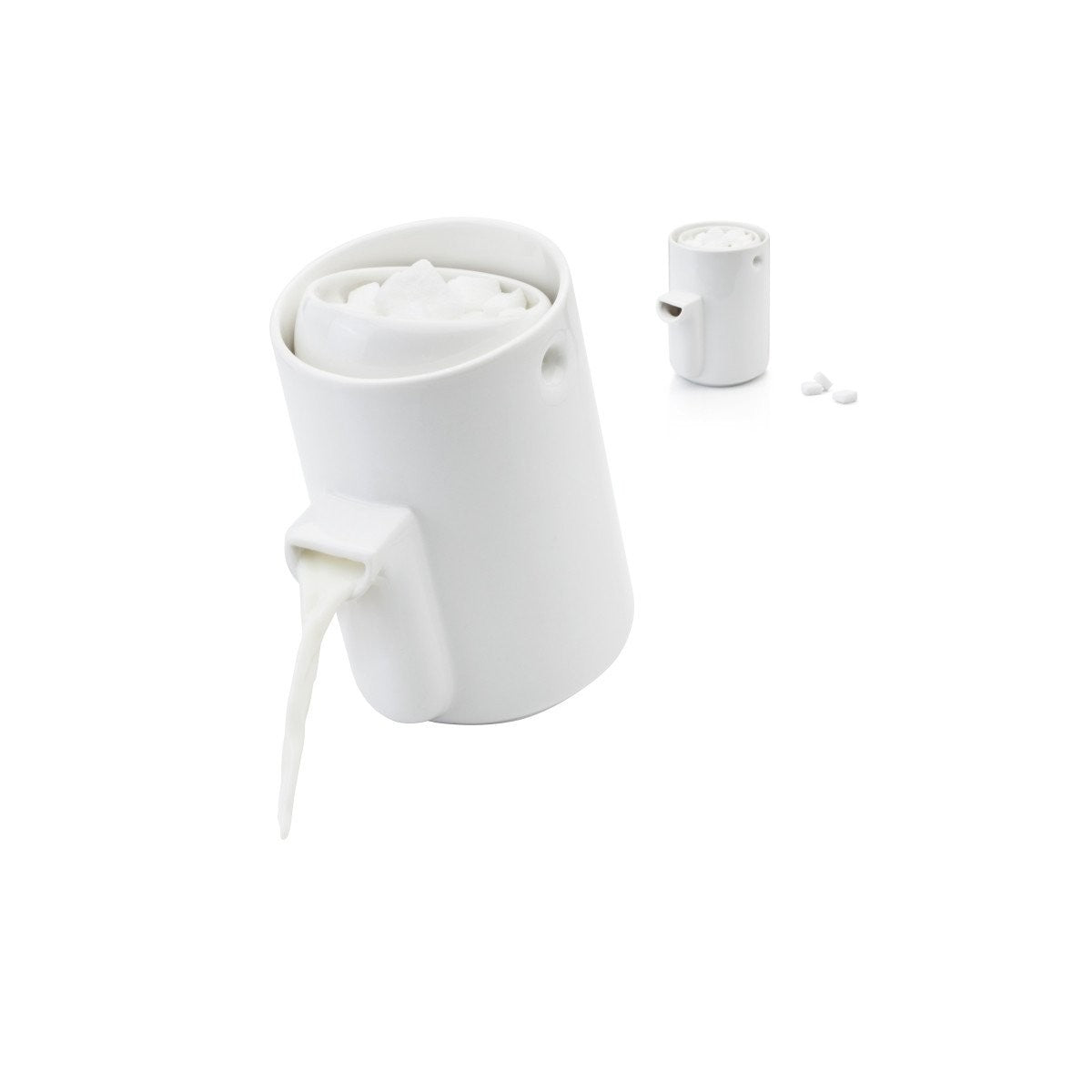Service à lait et à sucre blanc