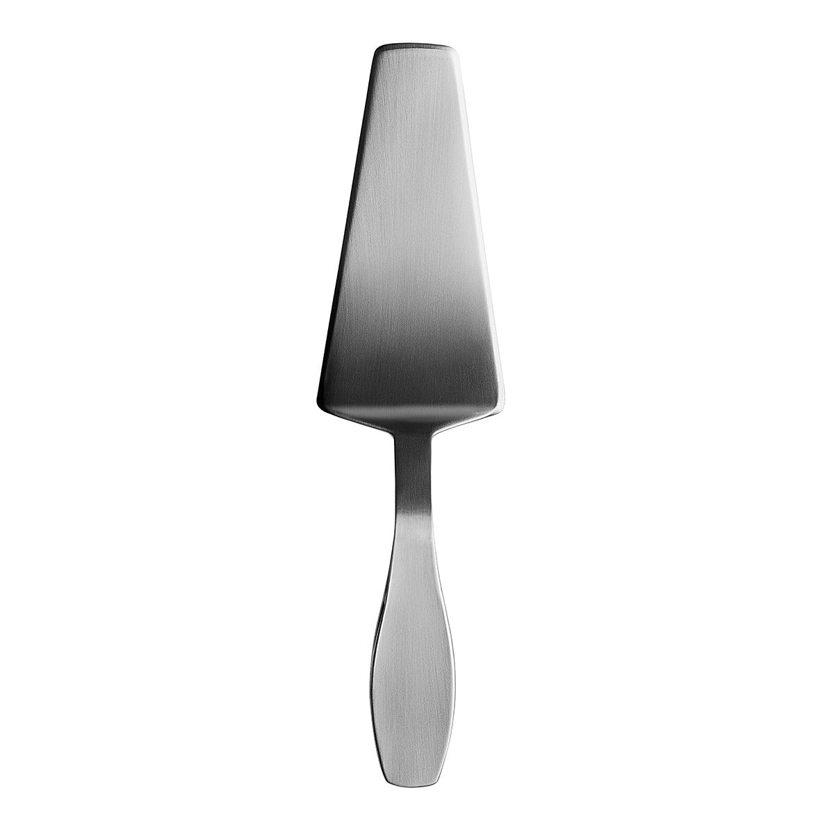 Pelle à tarte en acier inoxydable brossé mat pour un service élégant des desserts