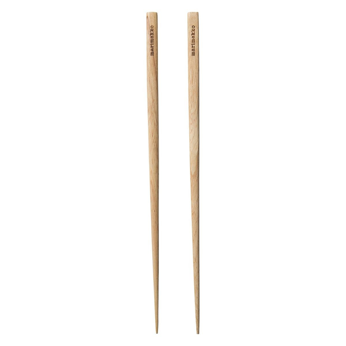 Set de baguettes en bois d’hévéa pour les repas quotidiens et les amuse-bouches à partager